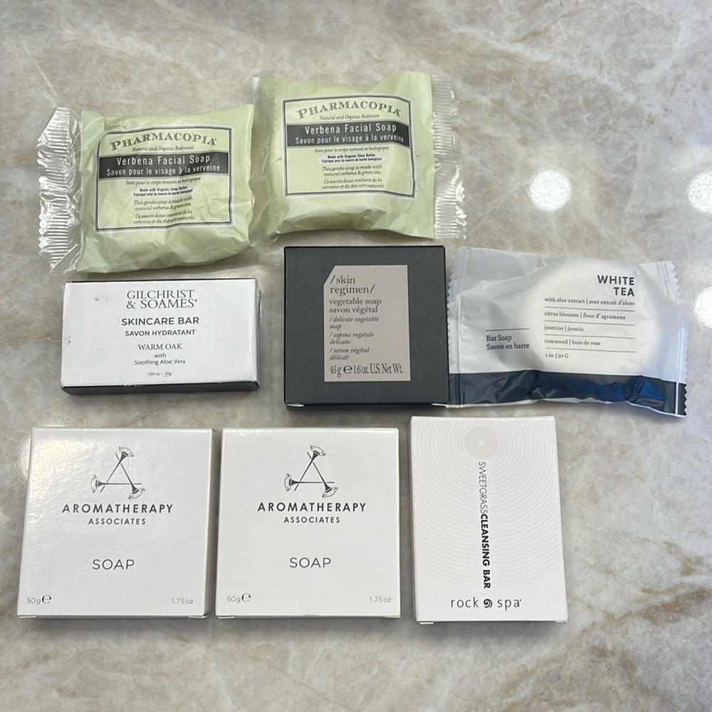 BRAND NEW TRAVEL SIZE SOAPS! Designer brands!